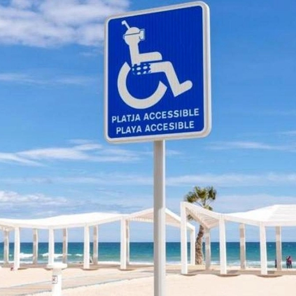 Bany adaptat i platges accessibles